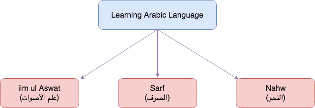 3 classifications of Learning Arabic Language